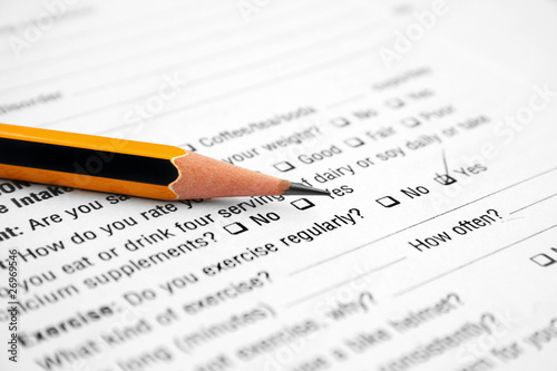 Photo: Health form - exercise Health form - exercise