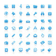 Blue Web Icons