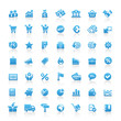 Blue Web Icons