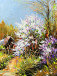 Quadro Beautiful rural landscape