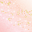 桜　流水　背景