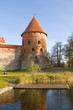 Island castle in Trakai,one of the most popular touristic destin