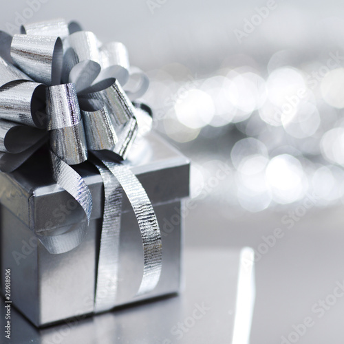 Foto: silver christmas gift silver christmas gift