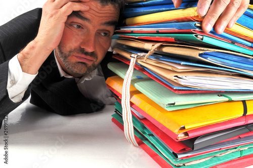 Foto: Déprime au bureau Déprime au bureau