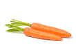 Carrots on White