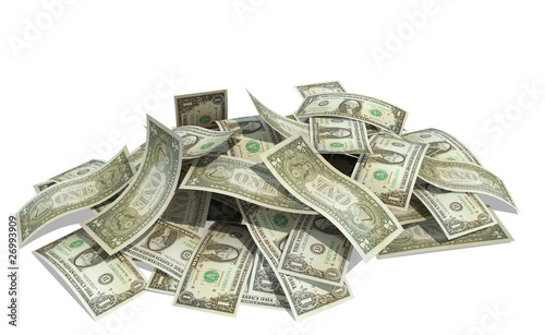 Illustration: pile of dollars pile of dollars