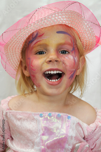 Foto: kleine Prinzessin im Kinder-Karneval kleine Prinzessin im Kinder-Karneval