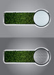 Golf ball banner Set 1