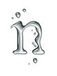 Water letter n