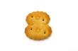 Yellow cookies in the form of figures