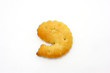 Yellow cookies in the form of figures