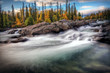 Mystic River in autumn