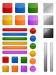 set of web-buttons