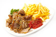 KEBAB MIT POMMES