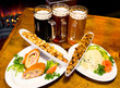 beer with snack beer with snack