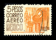 Postage stamp.