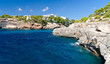 Foto: Bucht Cala Santanyi, Mallorca, Spanien Bucht Cala Santanyi, Mallorca, Spanien