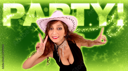 Illustration: Party Glamour Victory grün Party Glamour Victory grün