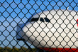 Flugzeug Zaun