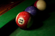Poolbillard die halbe Elf