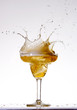 Beer splashes