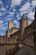 Chateau Comtal of Carcassonne fortress