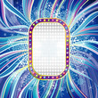 Vector illustration of Christmas background Frame.
