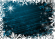 weihnachten winter blau