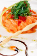 appetizer with salmon