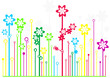 abstract flowers