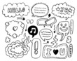doodle speech element