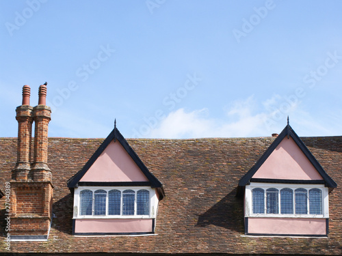 Photo: Loft of Clare Priory, Suffolk. Loft of Clare Priory, Suffolk.