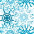 Seamless snowflakes pattern, vector Seamless snowflakes pattern, vector