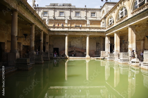 Photo: Roman Baths In Bath, England Roman Baths In Bath, England