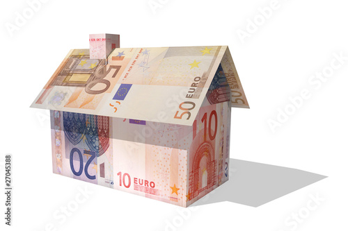 Illustration: euro house euro house