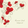 Romantic floral corner Romantic floral corner