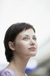 Young woman in shopping centre, Voronezh