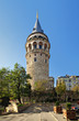 Galata Tower in Istanbul, Turkey