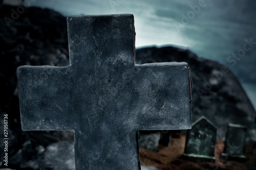Foto: Halloween grave Halloween grave