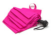 Pink umbrella isolated on white background. Pink umbrella isolated on white background.