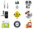 Car service icons. Part 3