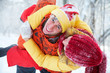 lovers in winter park