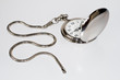 Pocket watch isolated on white background
