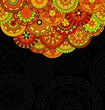 Funky colorful background Funky colorful background