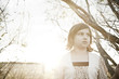 Photo: Portrait of a Young Girl at Sunset Portrait of a Young Girl at Sunset