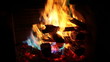 Fire Burning with Rainbow of Colors