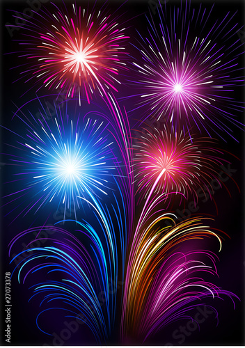 Vektor: Fireworks Fireworks