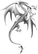 Flugdrache Tattoo vorlage