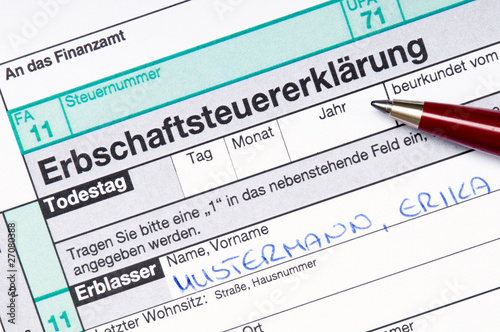 Foto: Erbschaftsteuer Erbschaftsteuer