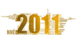 CARTE DE VOEUX 2011 OR